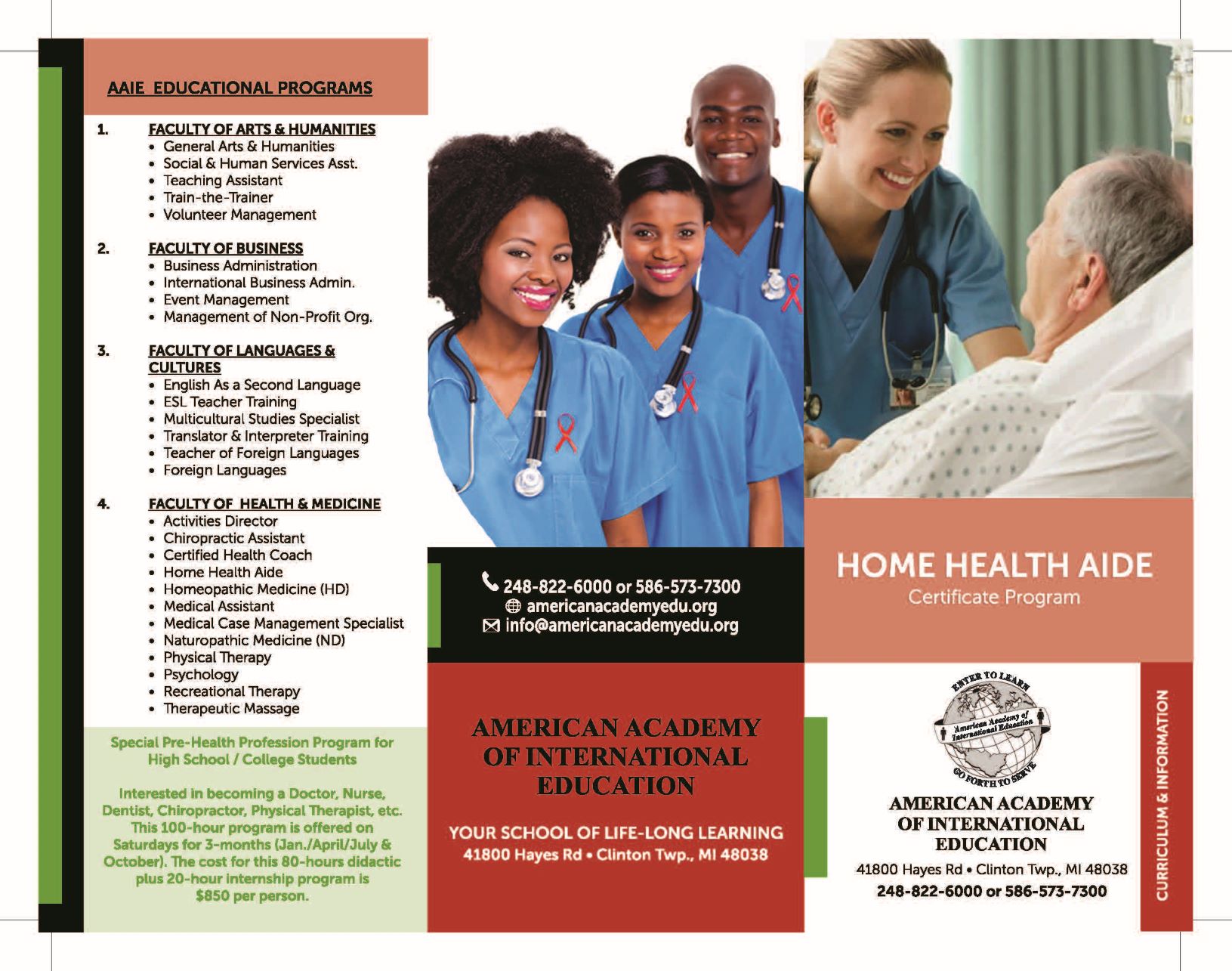 Home Health Aide American Academy Of International Education